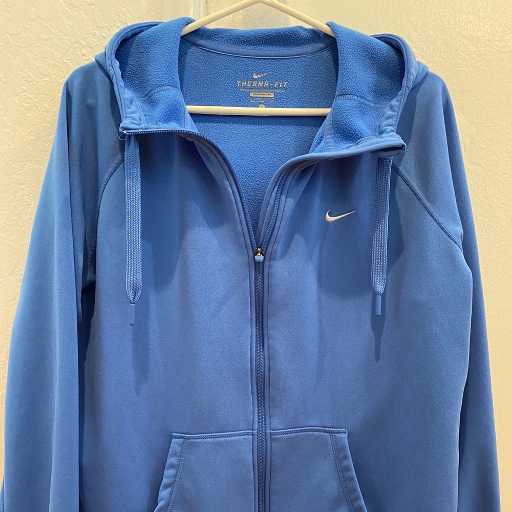 Blue Nike Exercise Jacket